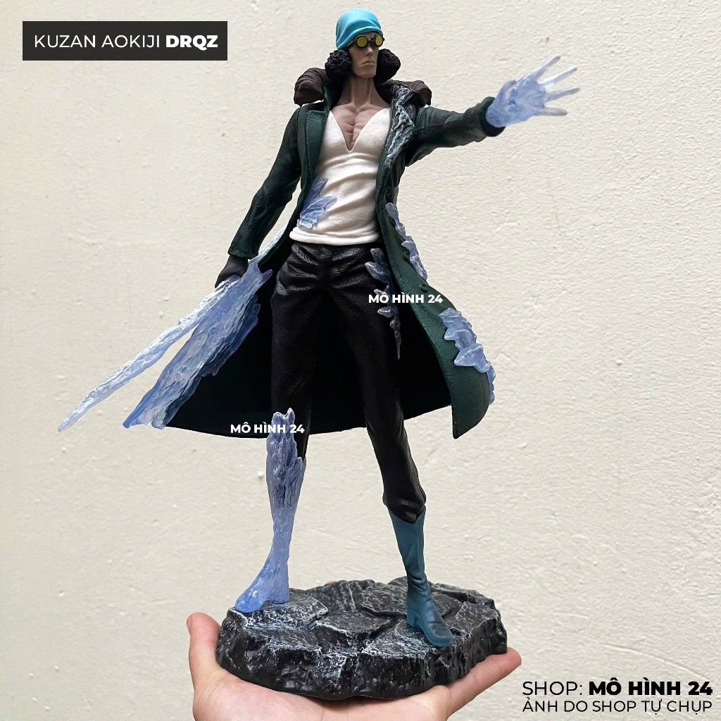 Đồ chơi Mô hình đồ chơi cựu đô đốc hải quân KUZAN AOKIJI DRQZ one piece băng aokiji kuzan onepiece 3