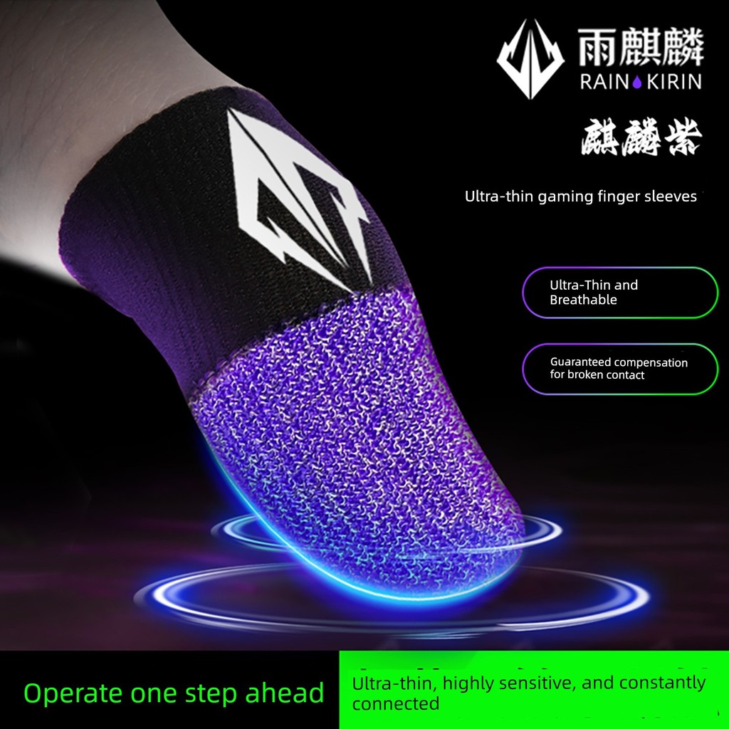 bao tay chơi game ff có hộp bao tay chơi game cao cấp Rain Kirin [Bộ Kirin] Bộ ngón tay trò chơi gam