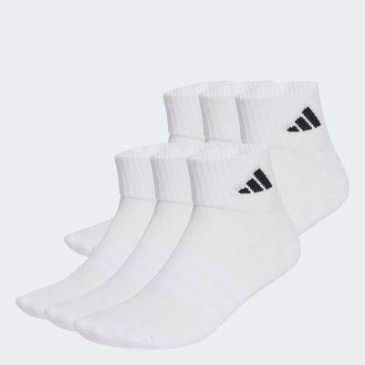 adidas Phong cách sống Bộ 6 Đôi Tất Cổ Chân Lót Đệm Essentials Unisex trắng KE5495