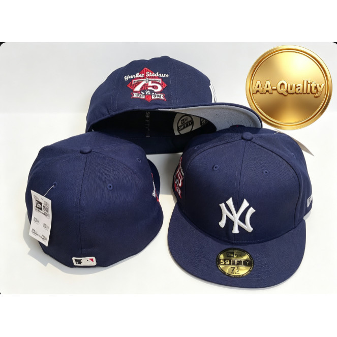 AA-Chất lượng- đen, hải quân - New York Yankees, LA- Mũ bóng chày Kỷ nguyên mới 59FIFTY Unisex Thêu 