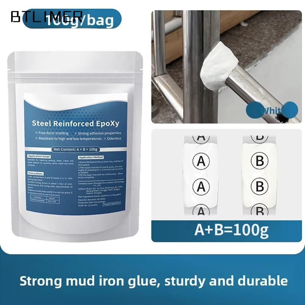 ESSECCOME Thép Gia Cố Epoxy Sửa Chữa Putty, Bộ Epoxy Putty Chống Dầu, Sửa Chữa Rò Rỉ Ống Chịu Nhiệt 