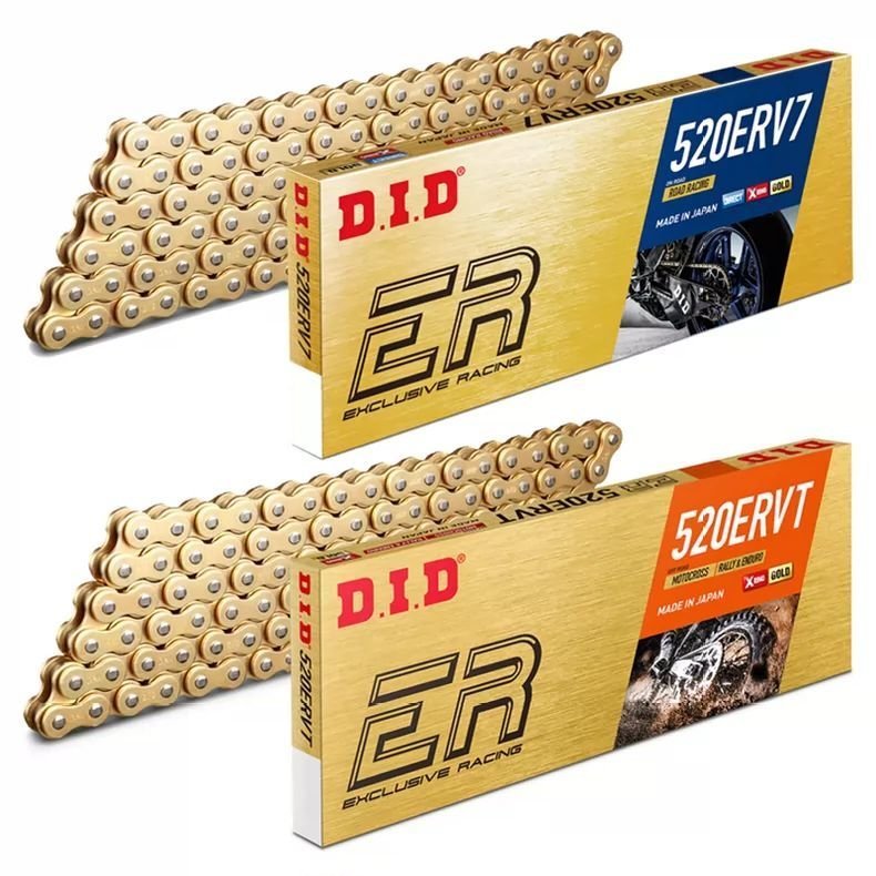 Nhông sên dĩa DID Nhật Bản 415ERZ/520ERV7/520ERVT phốt cao su siêu bền cho xe đua