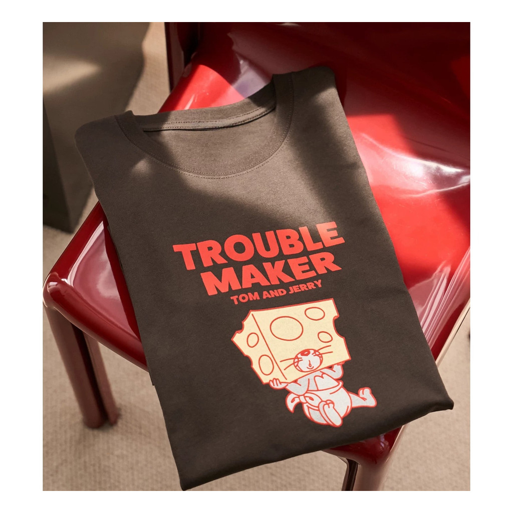 Áo thun ngắn tay in hình FREAKS STORE X TOM AND JERRY 1323248901784