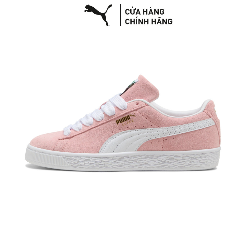 Giày Thời Trang PUMA Unisex Suede Classic Rosy Outlook-White Màu Hồng