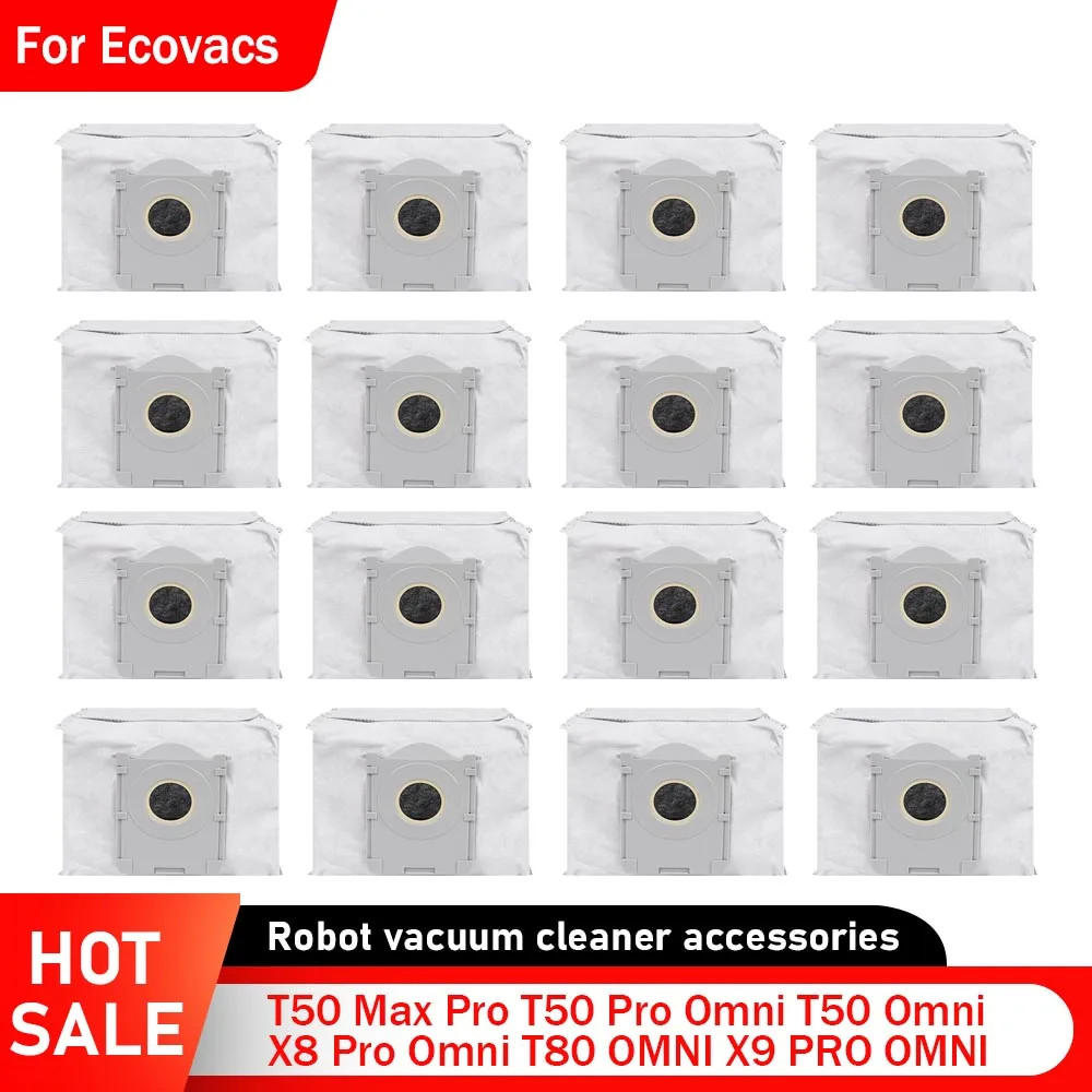 Một phần túi đựng bụi cho Ecovacs T50 Pro Omni T50 Omni T50 Max Pro Omni X9 PRO OMNI X8 Pro Omni T80