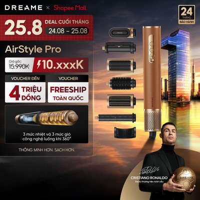 Máy sấy và tạo kiểu tóc đa năng 7 trong 1 Dreame AirStyle Pro  - Bảo Hành 24 Tháng