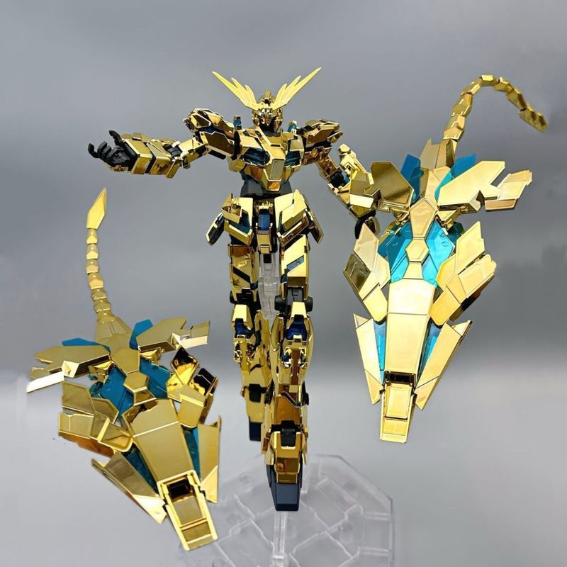 Phiên bản mạ điện Star HG1 / 144 Phoenix Golden Phoenix No. 3 Đồ chơi mô hình lắp ráp Unicorn Gundam