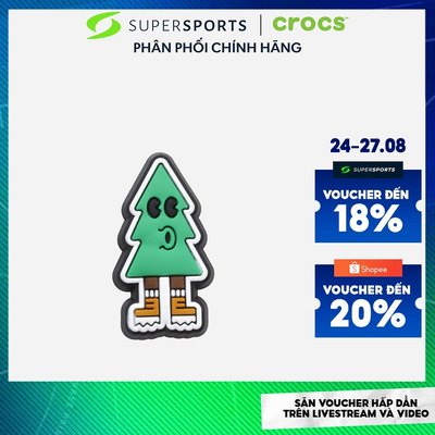 Phụ kiện Charm Pine Tree Guy - Xanh Lá - 10012357