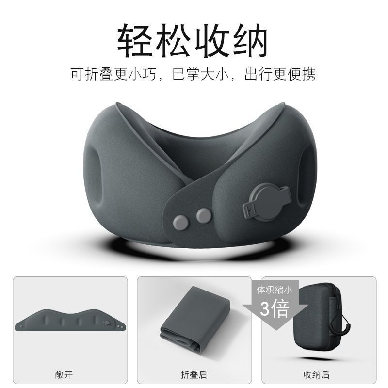 Sleeping with an airplane pillow for shape protection while traveling u Portable new neck pillow, er