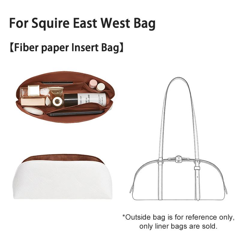 Túi giấy sợi cho túi xách Squire East West, lót bên trong