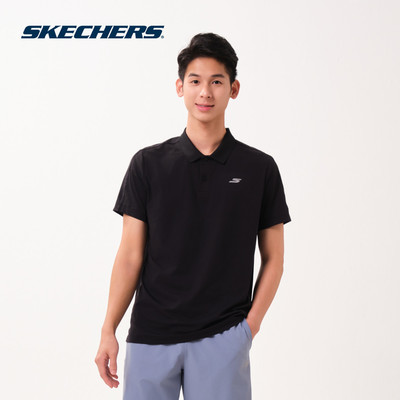 Polo Tee Nam Skechers Walking Performance Polo Tee - SP126M100-0018