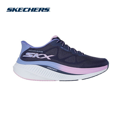 Giày Thể Thao Nữ Skechers Slip-ins GOwalk Max Cushioning Arch Fit Areena Đi Bộ - 125582-NVLV APMA