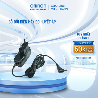 (Chính Hãng) Bộ đổi điện máy đo huyết áp OMRON AC ADAPTER HHP-CM01-AP (ONLINE)