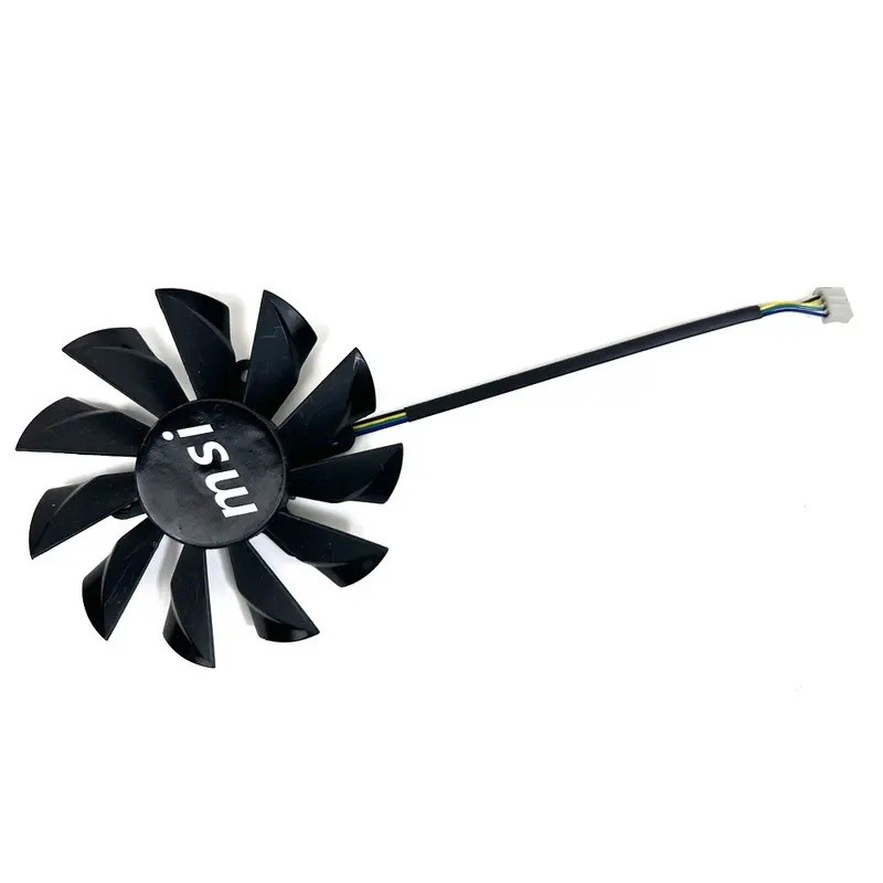 Quạt làm mát mới 4PIN PLA09215B12H / M 85mm Quạt làm mát quạt VGA cho MSI R6770 N550GTX-Ti / N650 / 