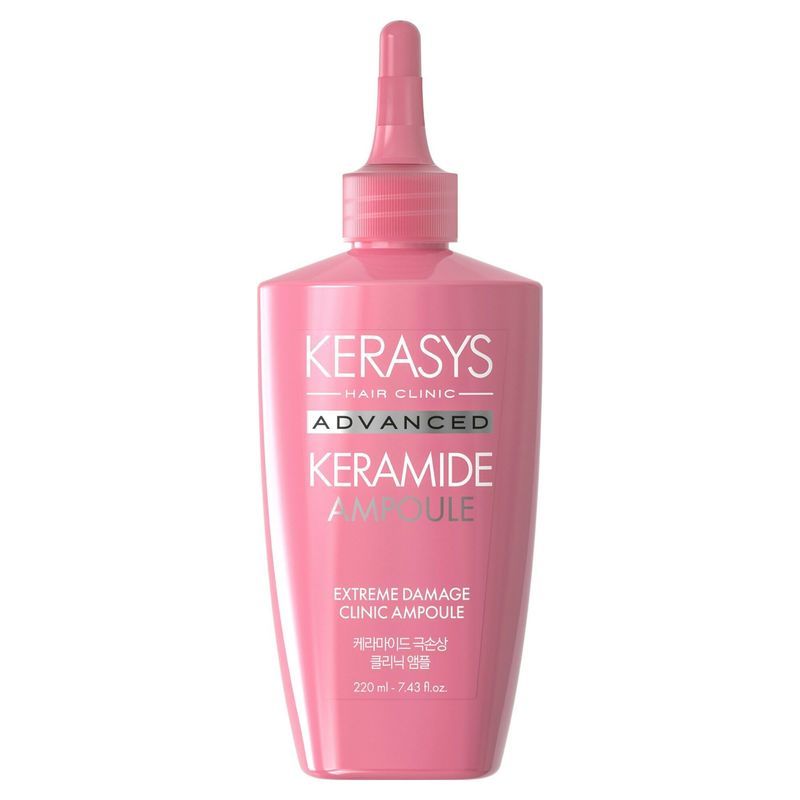 Hàn Quốc Aekyung KERASYS Chăm sóc tóc Tinh chất Ampoule 220ml Sửa chữa mặt nạ tóc hư tổn 230ml 8.27d