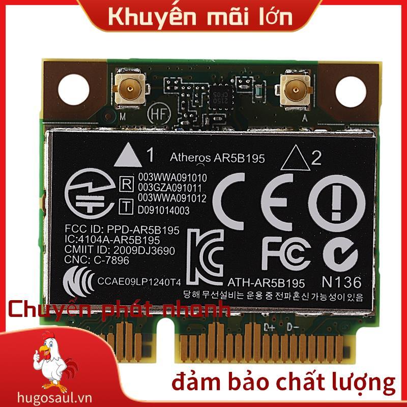 AR9285 AR5B195 150M + BT3.0 Thẻ không dây PCI-E nửa Mini SPS:593127-001 592775-001 cho 430 431 435 4