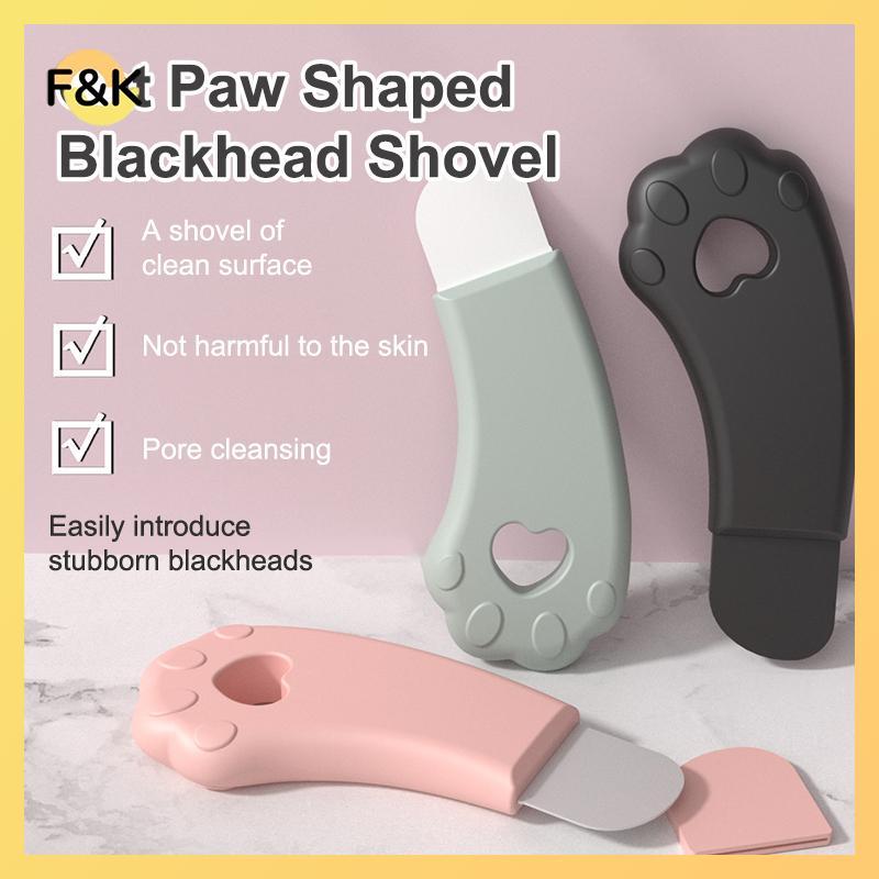 F & K Facial Skin Scrubber Face Spatula Exfoliator Deep Cleaning Tool head Remover Pore Cleaner Body