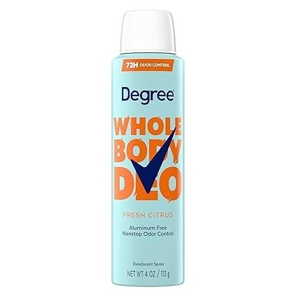 Xịt khử mùi toàn thân nữ Degree whole body deodorant 113g