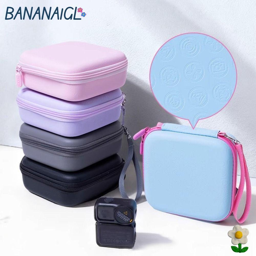 BANANA1GL Mini Storage, Túi đựng du lịch chống sốc chống nước, Túi đựng máy ảnh PU chống rơi đầy màu