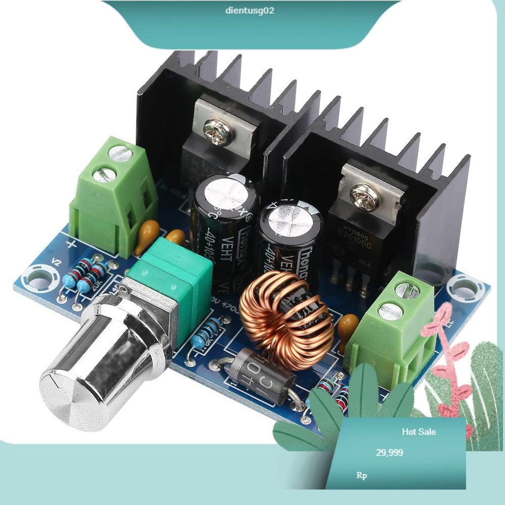 159 Mạch Hạ Áp - Giảm Áp XH-M401 DC-DC XL4016 XL4016E1 PWM 4-40V Xuống 1.25-36V 8A 200W