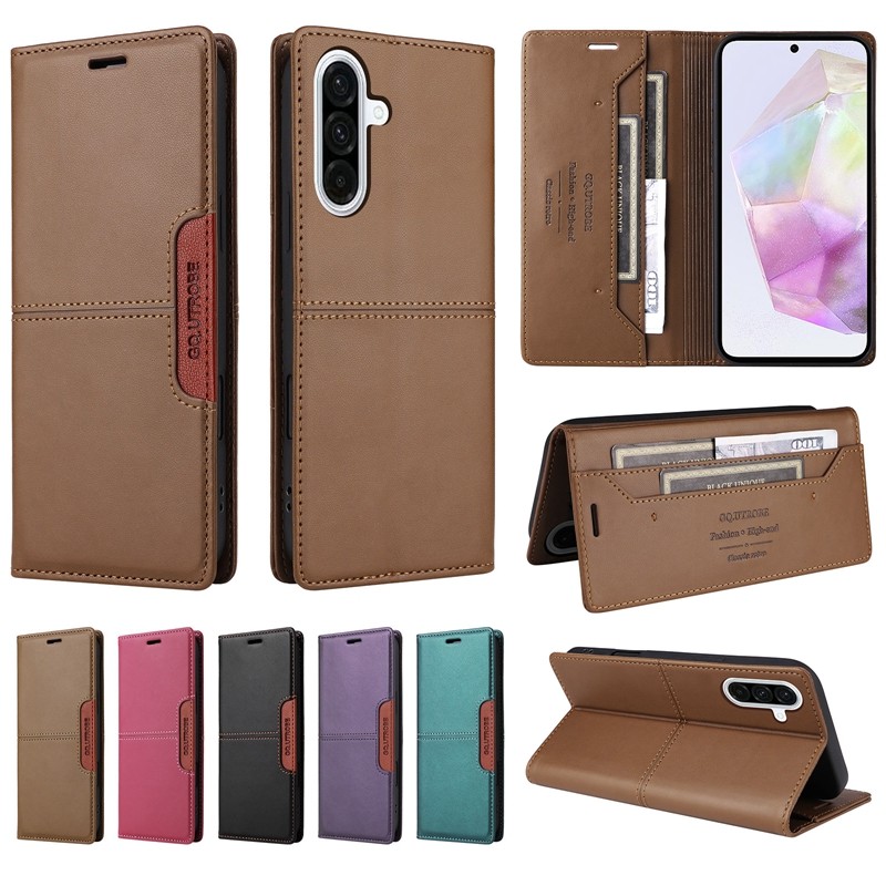 Dành Cho Samsung Galaxy A37 Ốp Lưng Da Lật Ốp Lưng Điện Thoại Funda Samsung A37 Ví Thẻ Từ Tính Galax