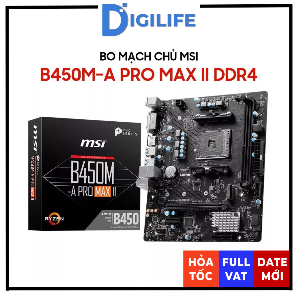 [FULL VAT] Mainboard MSI B450M-A PRO MAX II DDR4