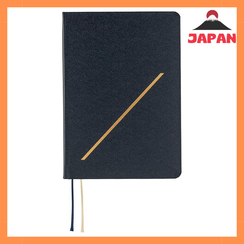 Hobonichi Techo 2026 HON Slash (Navy) [A6 / 1 Page per Day / January / Monday Start]