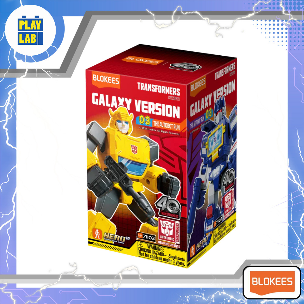 Blokees Figures – Transformers 71103-Galaxy Version 03 – The Autobot Run