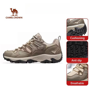 Giày leo núi CAMEL CROWN SPORTS chống mài mòn chống trượt phong cách thể thao ngoài trời đi bộ đường dài dành cho nữ