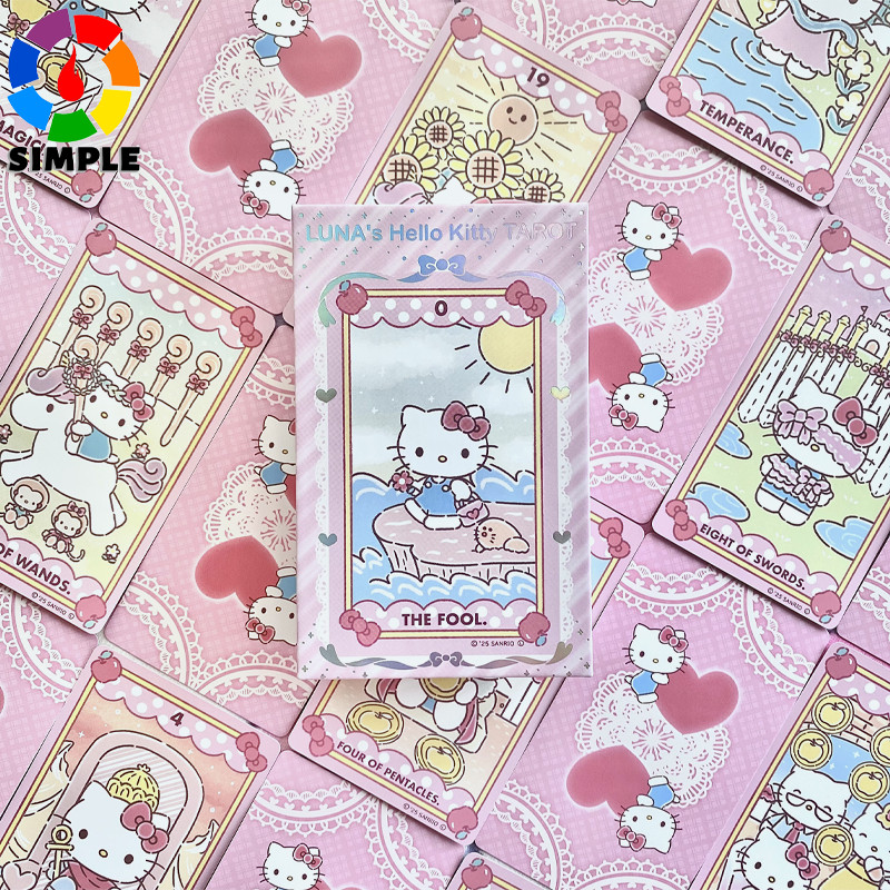 Luna's Hello Kitty Tarot Card