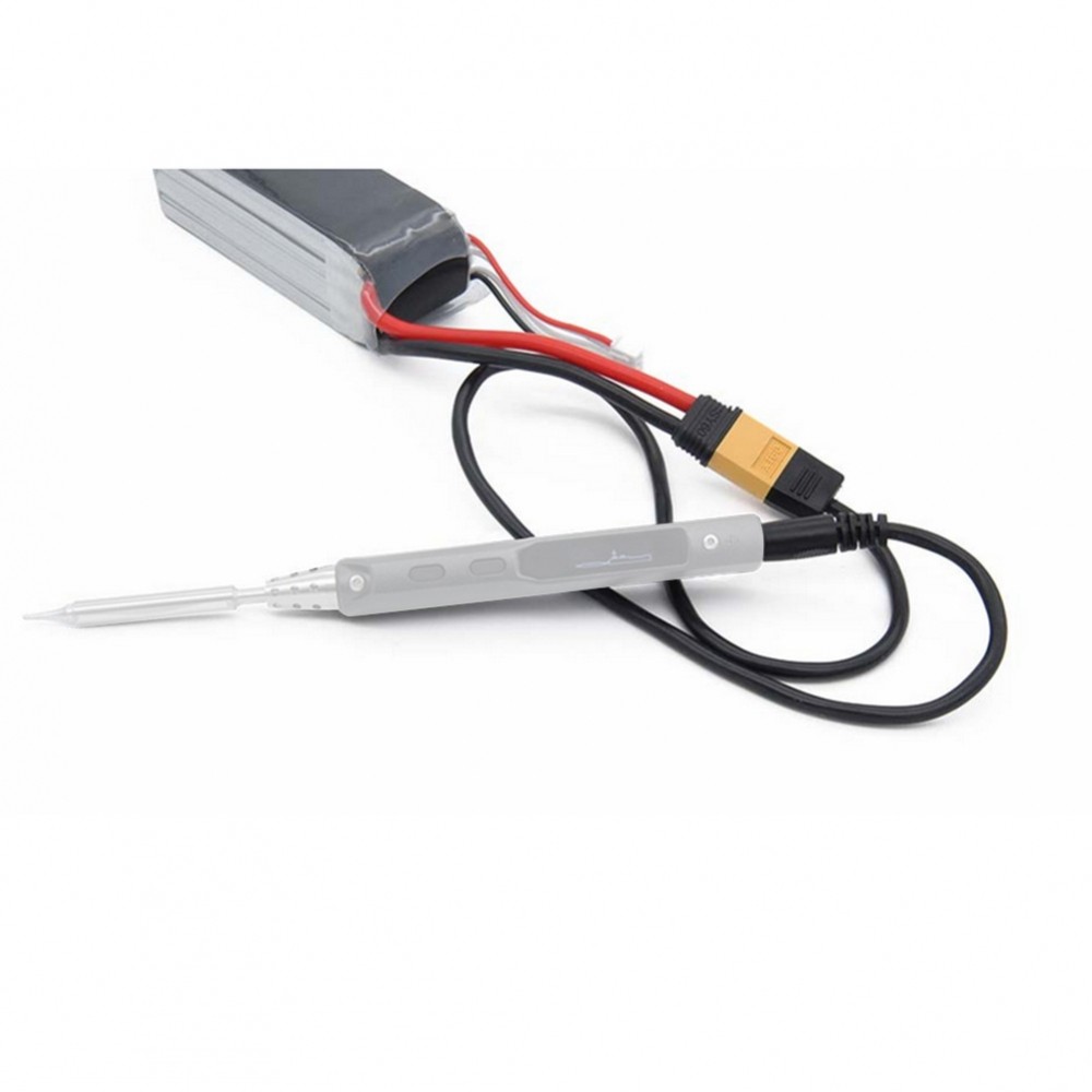 Cho XT60 Nam Kết Nối Đến Nam DC5521 Cáp Nguồn Adapter Cho TS100 Hàn