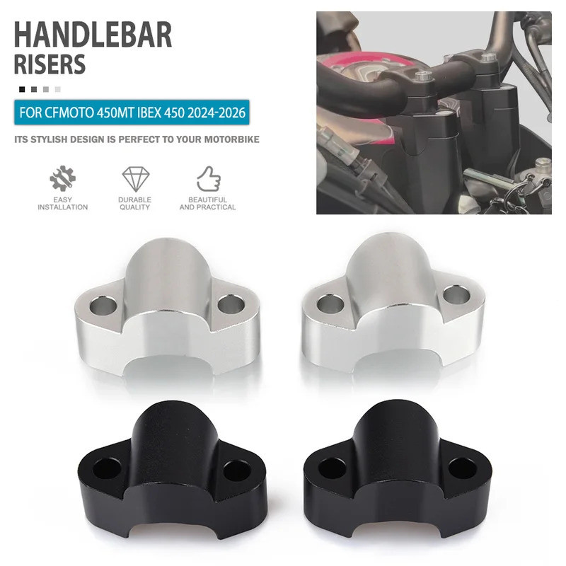 Tay Cầm Nâng Thanh Kẹp Dành Cho CFMOTO 450 800 MT 450MT 800MT 800MT-X 2021-2025 Phụ Kiện Xe Máy Than