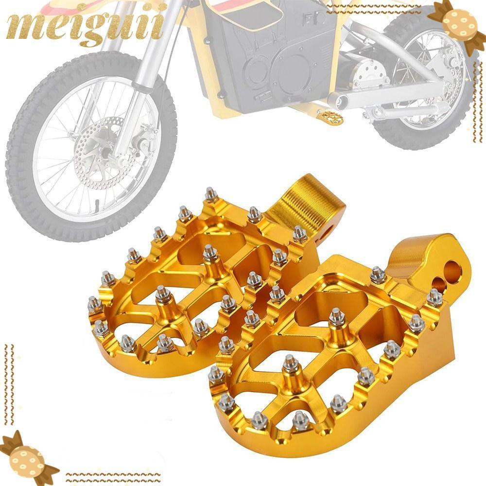 MEIGUII Dirt Bike Foot Chốt, Bền CNC Gia Công Footpegs Rest, Hot Rest Pedal Pedal Pedal CNC cho MX 6