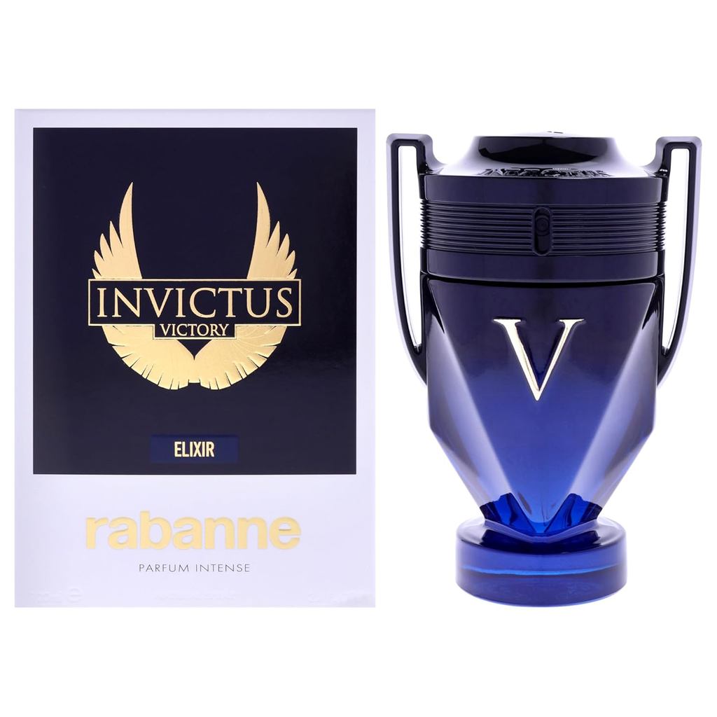 Rabanne Invictus Victory Elixir Parfum dành cho Nam - Màu hổ phách đậm lâu trôi Woody Cay dành cho n