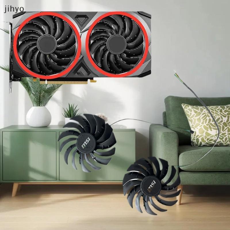 [jihyo] Quạt Card Video Cho MSI GeForce RTX 3070 3060 3060Ti VENTUS 2X OC 95MM PLD10010S12HH RTX3060
