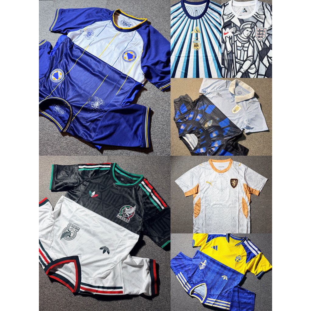 * Người hâm mộ X Player * 2026 Mexico Jersey Uruguay Qatar Jersey Thụy Điển Jersey