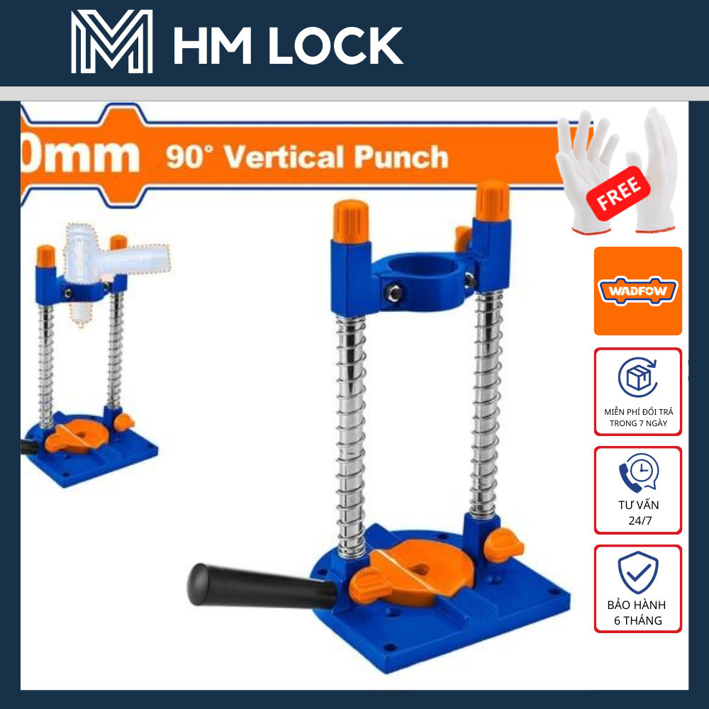 GIÁ ĐỠ MÁY KHOAN ĐỨNG 125MM WADFOW - HÀNG CHÍNH HÃNG - WADS2543 - HM LOCK