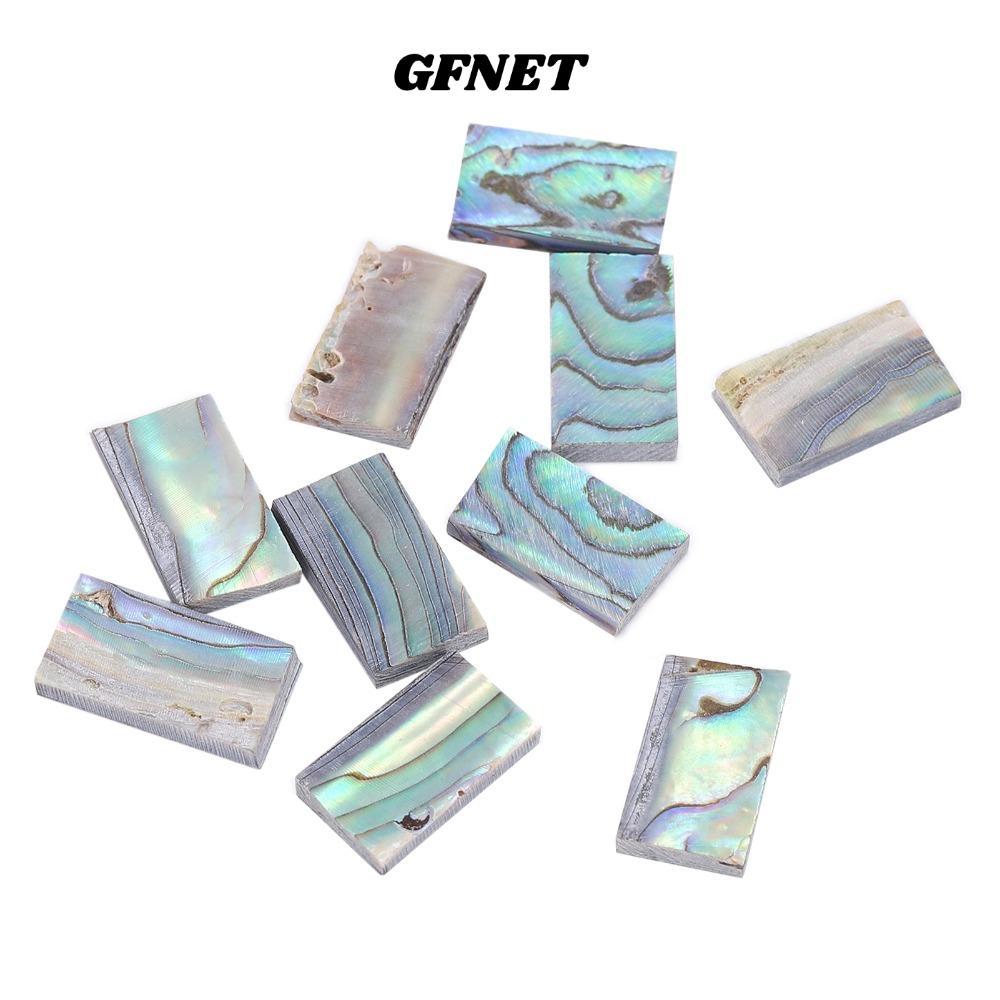 GFNET ​10 Cái Vỏ bào ngư Inlay​, ​Mẫu tờ ​Đầy màu sắc ​Chất liệu đàn Guitar Inlay​, ​Vỏ đàn Guitar F