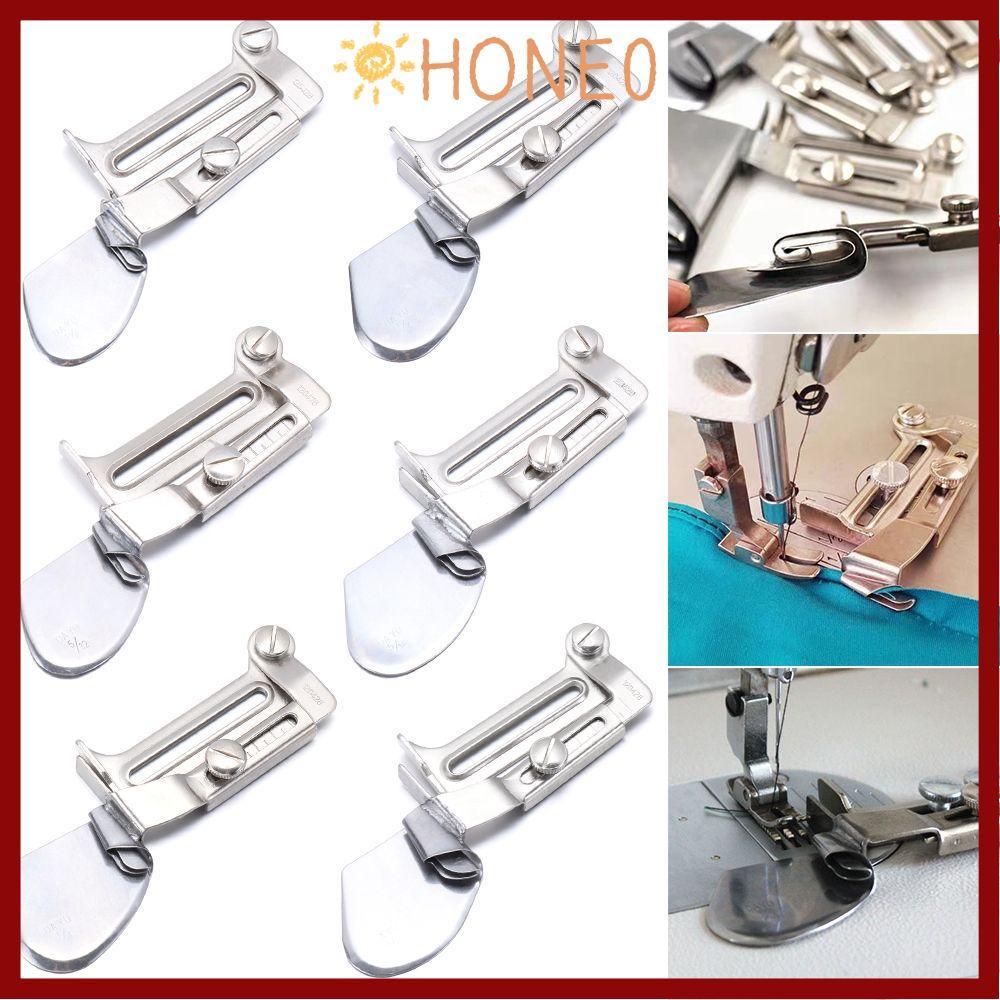 HONE Cán Hem Ép Chân Hộ Gia Đình 0.3cm-1cm Quilting Thêu Hợp Kim Kẽm Chân Ép Cho Janome Babylock Juk