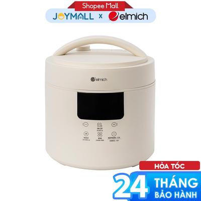 Nồi áp suất điện đa năng Elmich PCE9152AW dung tích 4L, Hàng Chính Hãng - JoyMall