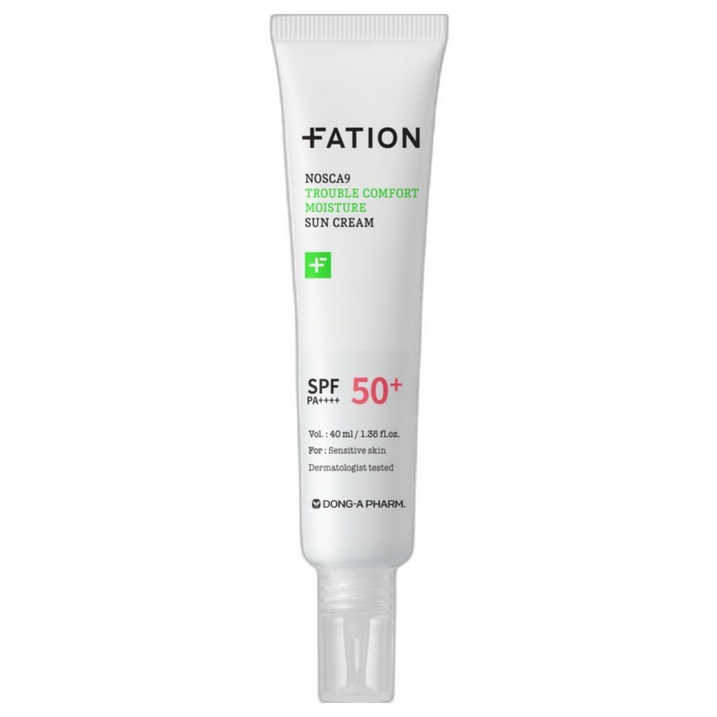 [fation] NOSCA9 Trouble Comfort Moisture Sun Cream SPF50 + PA + + +, 40ml, 1pc / Kem chống nắng Hàn 