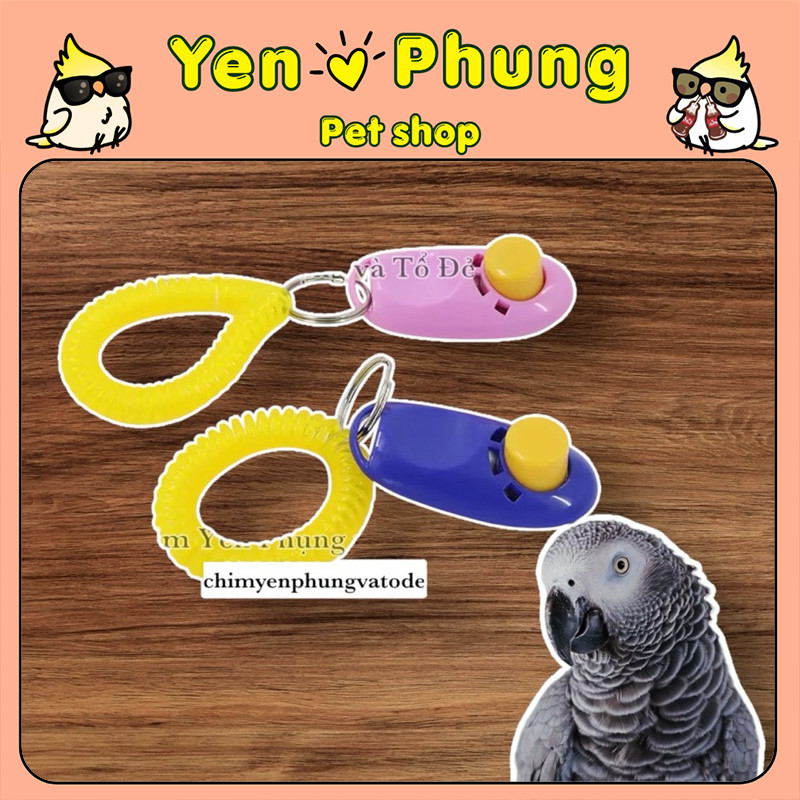 Clicker Huấn Luyện Thú Cưng – Cho Chó, Mèo, Vẹt, Dễ Sử Dụng
