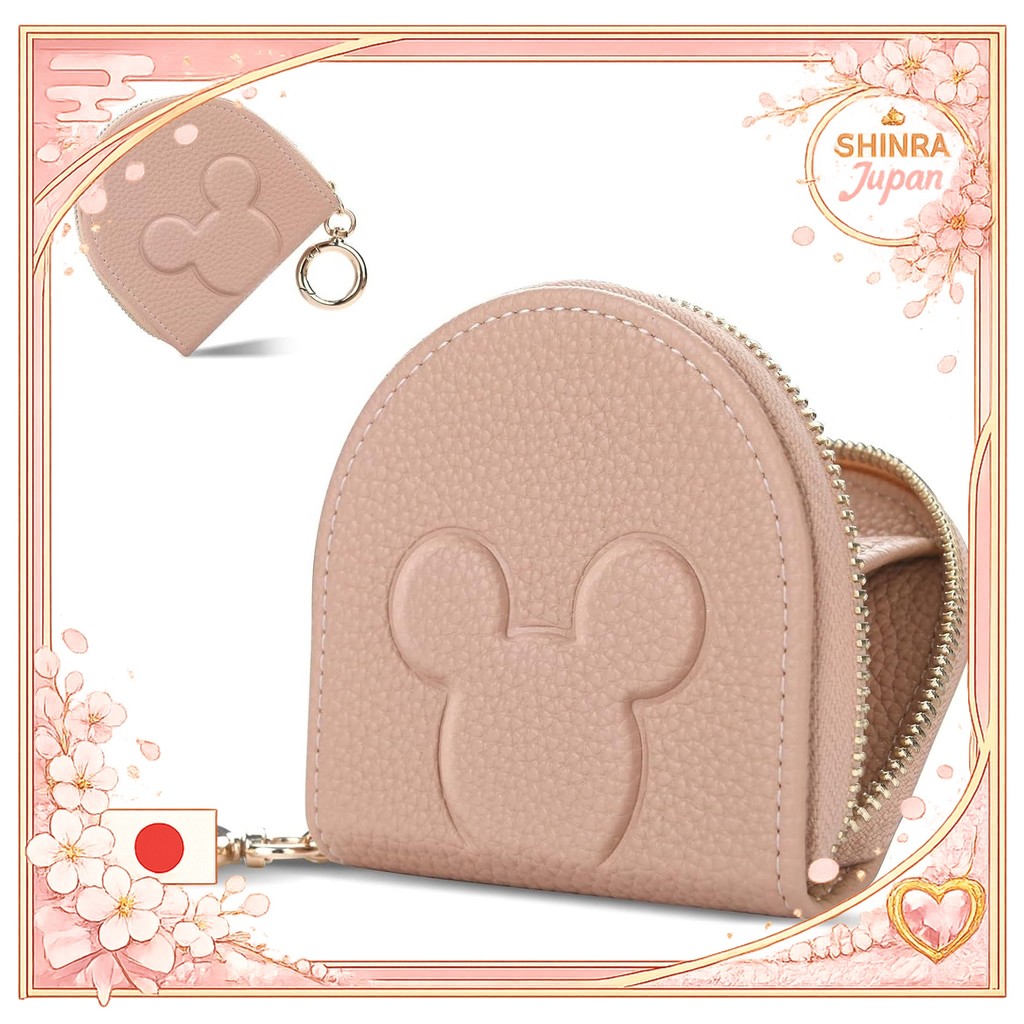 《Direct From Japan》  Coin purse for women, coin case for men, cute pattern, mini wallet, easy to use