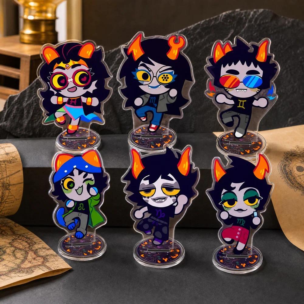 Homestuck Game 10cm Mica Standee Keyring Karkat Vantas Terezi Pyrope Vriska Serket Gamzee Makara Kan