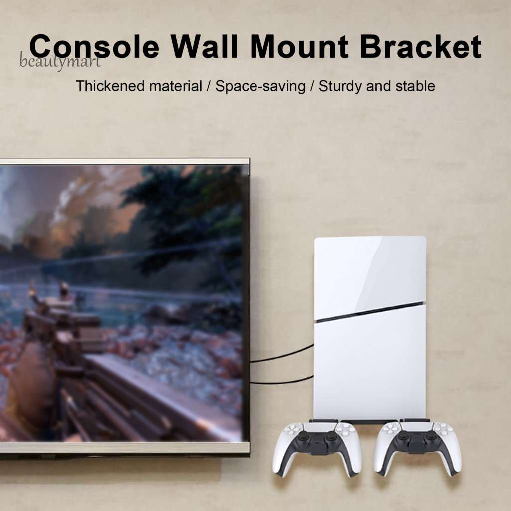 Giá đỡ phù hợp an toàn cho Ps5 Slim Slim Wall Mount Stand cho Ps5 Slim Wall Mount Bracket Stand cho 