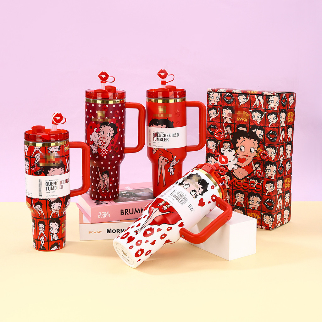 Phong Cách Mới Stanley Stanley Betty Boop Betty Boop Cùng Phong Cách Ice Master Cup Thép Không Gỉ Gi