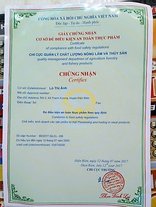 Thịt Trâu Gác Bếp 500g (Tặng Chẳm Chéo Ướt)