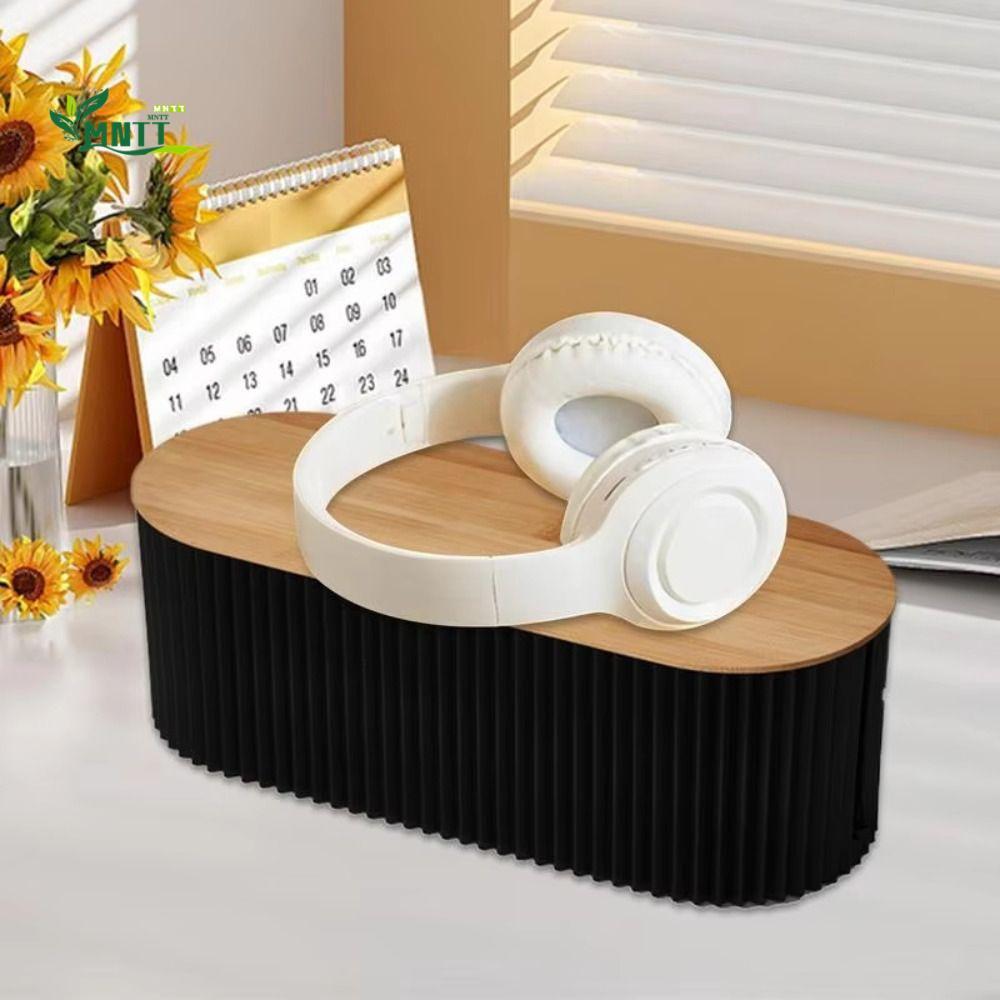 Hộp đựng đường dây điện MNTT Vỏ gỗ Bộ định tuyến WiFi Máy tính để bàn