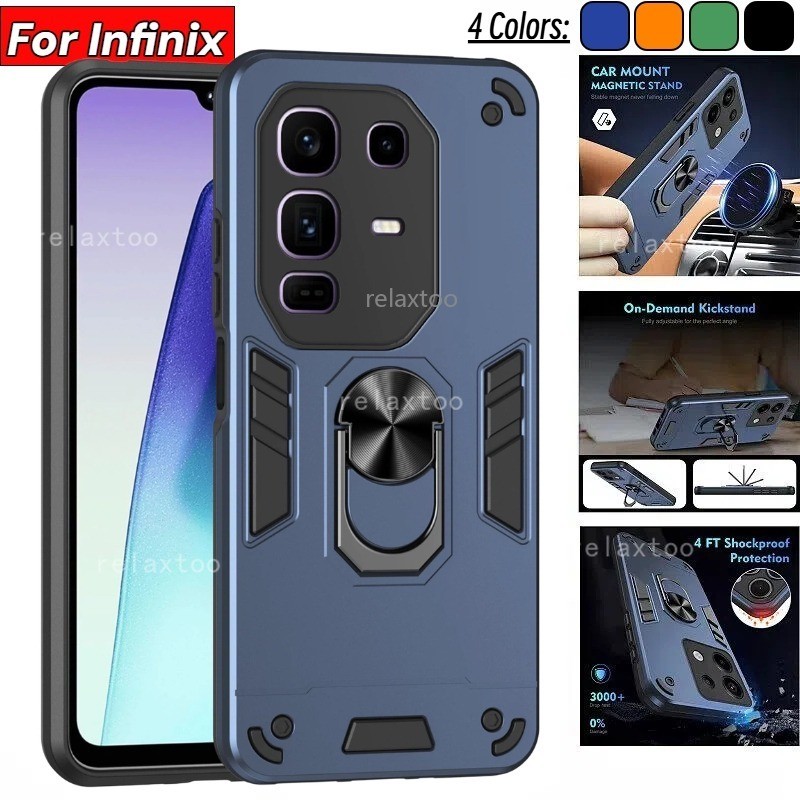 Shockproof Casing For Infinix Note50 Note 50 Pro Plus + 30 VIP 50Pro+ 50X 50S Note50Pro+ Note50X Not