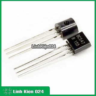 Combo 10 con Transistor BC547 TO-92 NPN 0,1A 50V